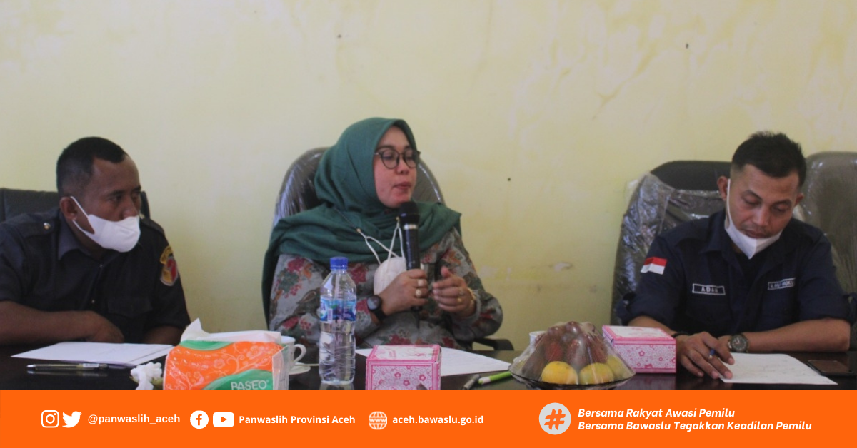 Tidak Hanya Kawula Muda, Marini Juga Ajak Imum Mukim Dan Geuchik Aktif Dalam Mengawasi Proses Pemilu Dan Pemilihan Di Nagan Raya