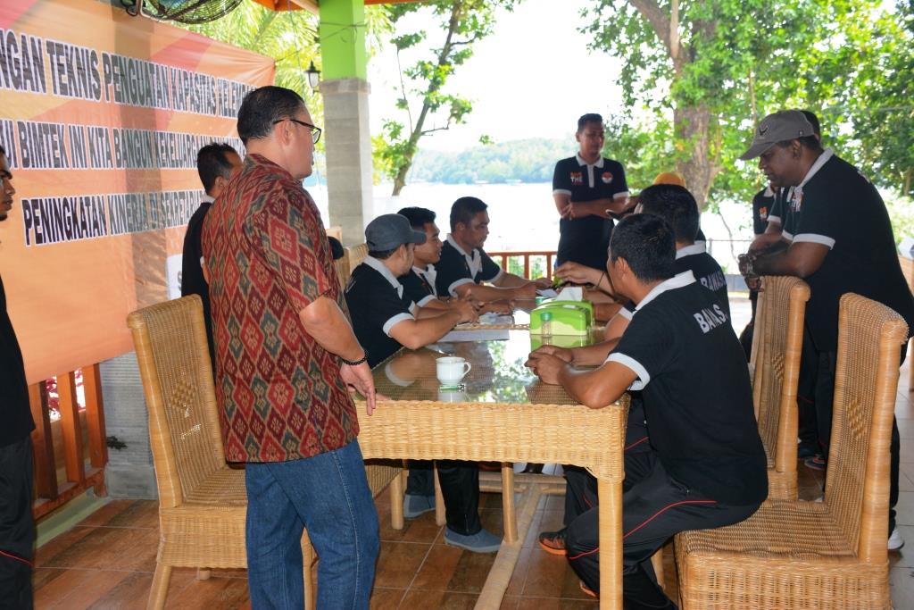 SEKRETARIAT BAWASLU ACEH ADAKAN SIMULASI PENGAWASAN PEMILU