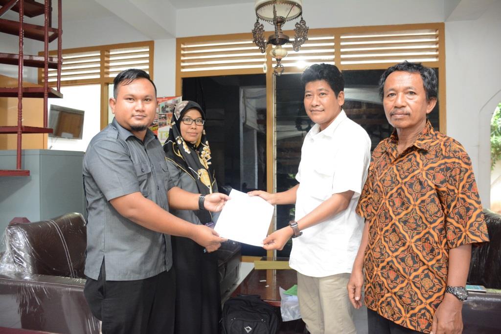 BAWASLU ACEH TERIMA LAPORAN PARTAI GRAM