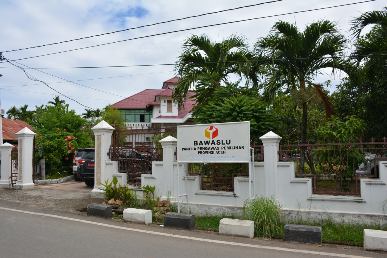 Panwaslih Provinsi Aceh Pindah Kantor, Ini Alamatnya
