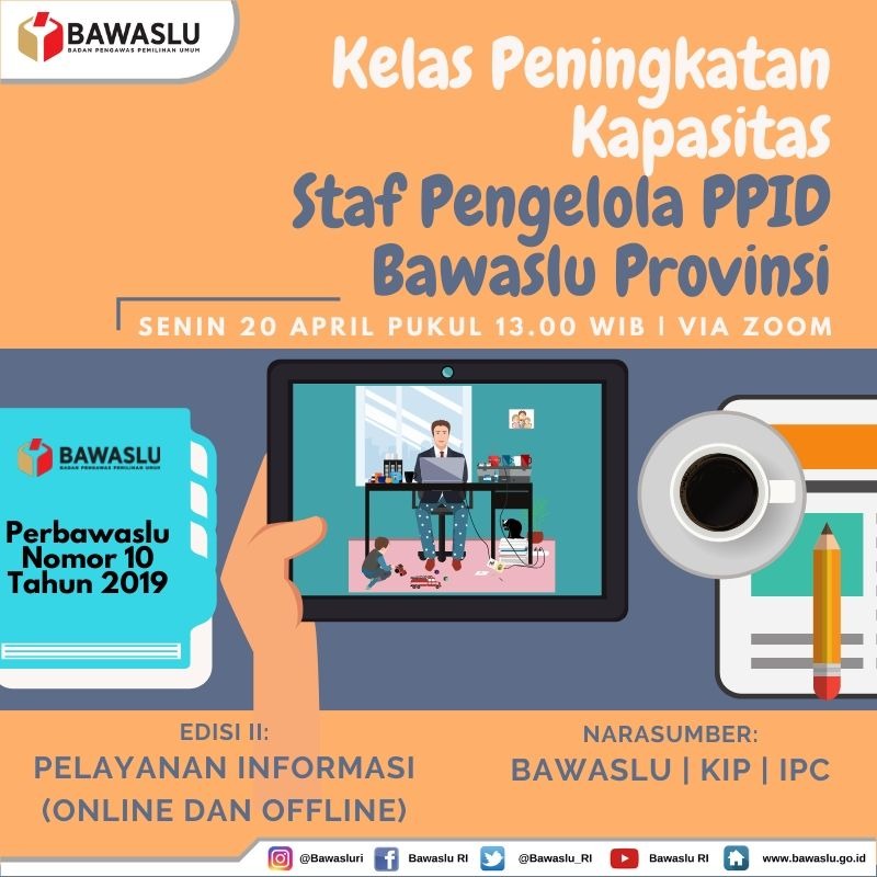 Panwaslih Provinsi Aceh Ikuti Bimtek PPID Tahap II