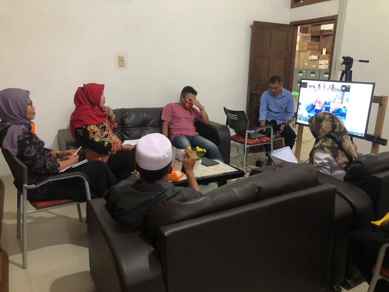 Panwaslih Provinsi Aceh Lakukan Monitoring dan Evaluasi SKPP Daring