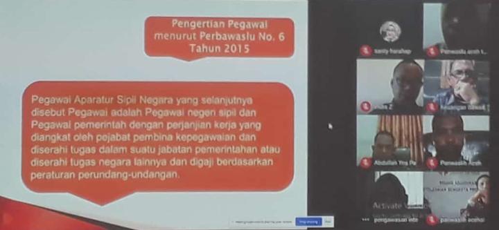 Jaga Intergritas, Pengawas Pemilu Cegah dan Berantas Gratifikasi