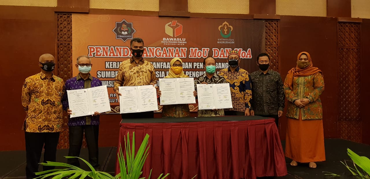 Panwaslih Provinsi Aceh Kerjasama dengan Dua Universitas Terkemuka di Aceh