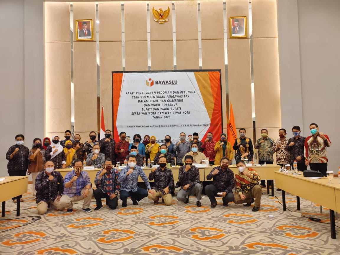 Panwaslih Provinsi Aceh Ikuti Rapat Penyusunan Juknis Pembentukan Pengawas TPS
