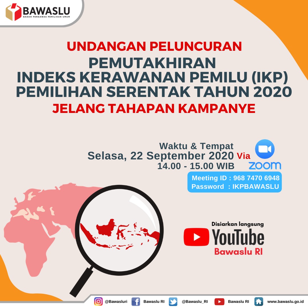 PEMUTAKHIRAN INDEKS KERAWANAN PEMILU