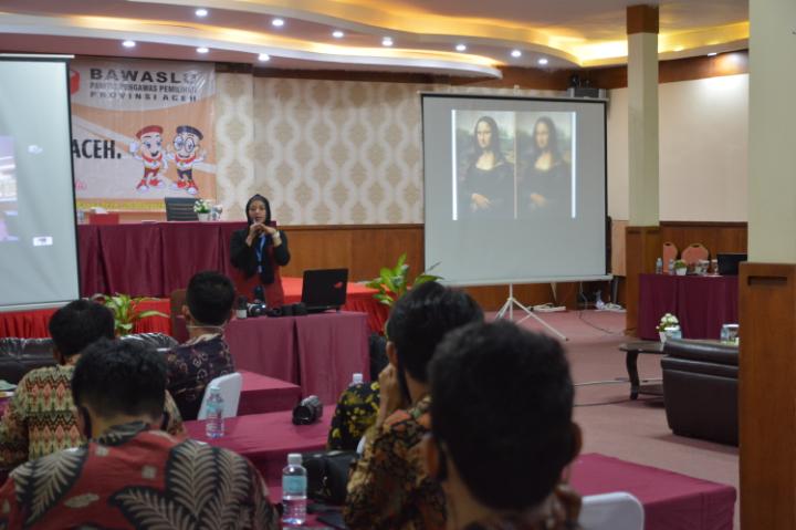 Perkuat Citra Positif Lembaga, Panwaslih Provinsi Aceh Adakan Pelatihan Kehumasan
