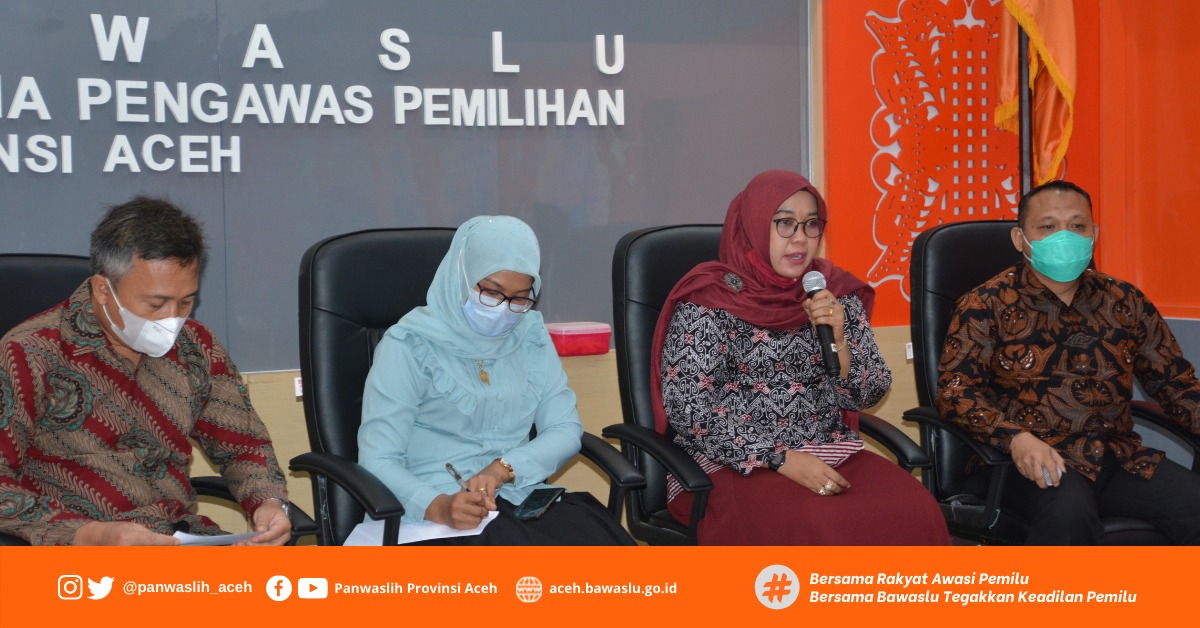Tingkatkan Pengawasan Pertisipatif, Panwaslih Aceh Adakan Evaluasi