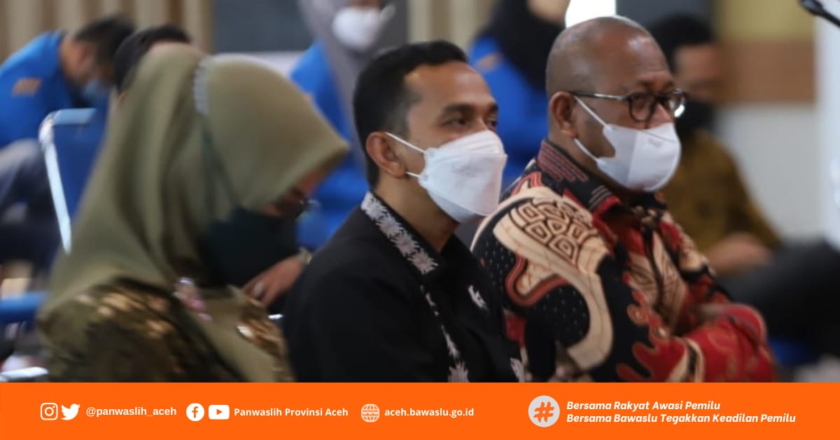 Panwaslih Provinsi Aceh Mengikuti Bedah Buku Kajian Evaluatif Penanganan Pelanggaran Pemilihan Kepala Daerah Serentak Tahun 2020