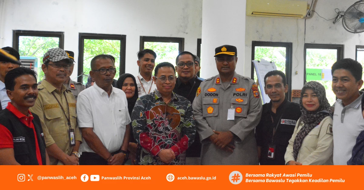 Fuadi Hadir Untuk Pastikan Proses Penghitungan Ulang Surat Suara di Pidie Jaya Taat dan Sesuai Prosedur