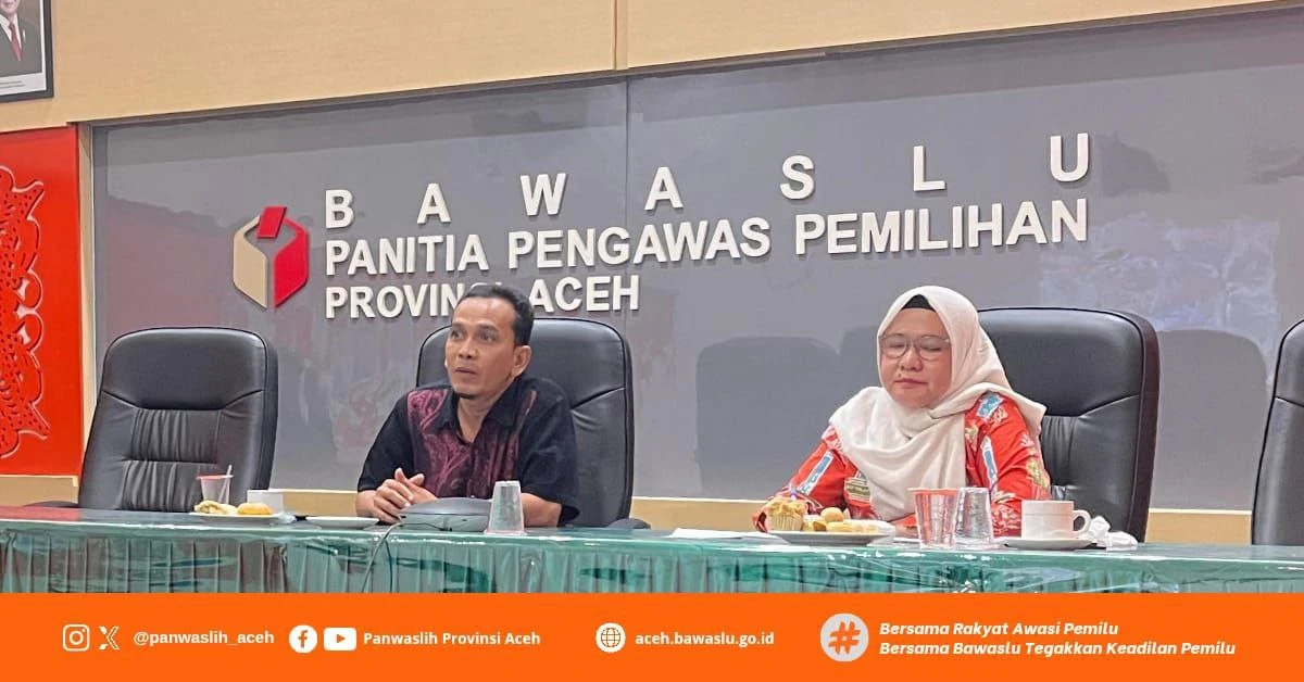 Panwaslih Provinsi Aceh Melaksanakan Diskusi Hukum Pemilu: Fokus pada Penyusunan DIM untuk Kodifikasi UU Pemilu