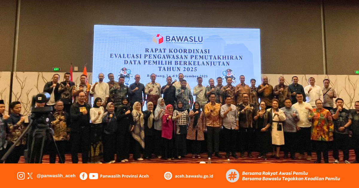 Foto Bersama Rapat Evaluasi Pengawasan PDPB Tahun 2025 