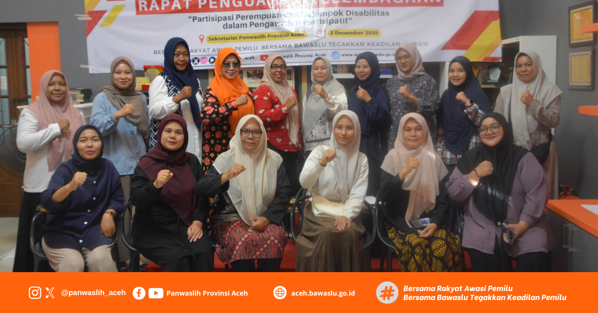 perwakilan organisasi perempuan, kelompok disabilitas, akademisi, mahasiswa, hingga masyarakat umum
