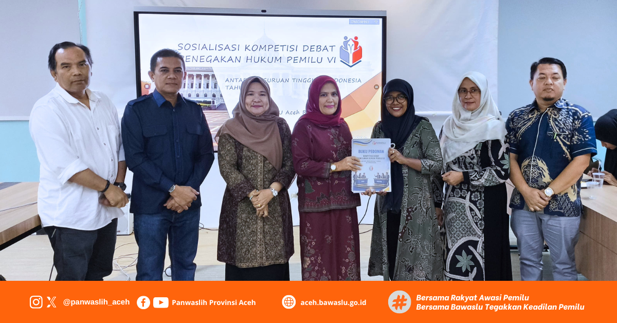 Sosialisasi Debat Penegakkan Hukum Pemilu 2026