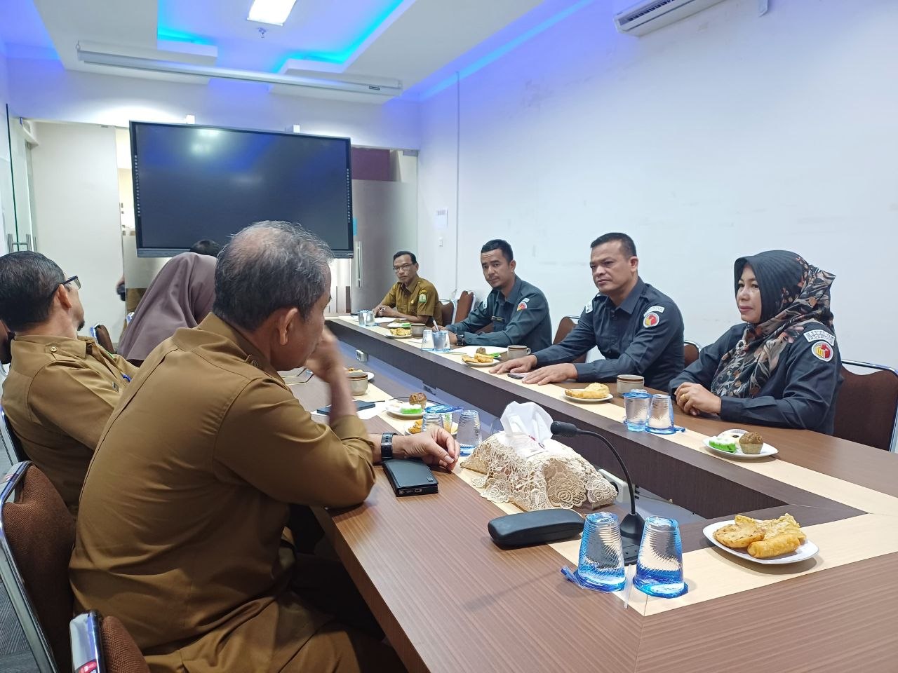 Audiensi Dengan Dinas Registrasi dan Kependudukan Aceh