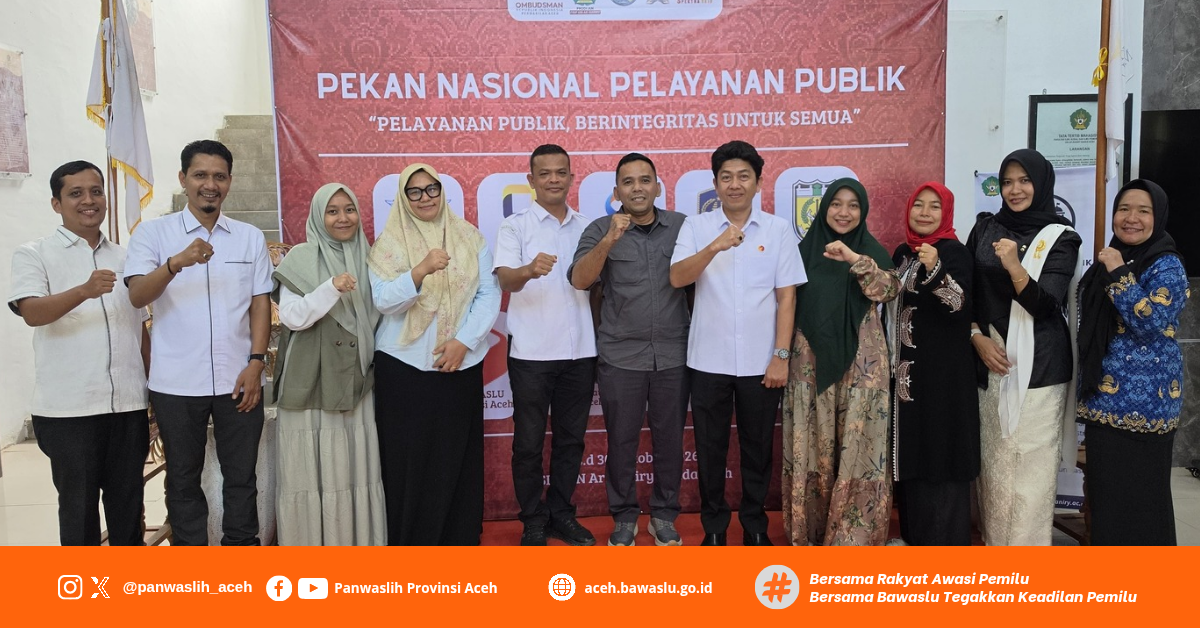 Bawaslu Provinsi Aceh Hadir di Pekan Pelayanan Publik UIN Ar-Raniry