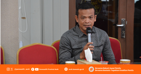 Koordinator Divisi Sumber Daya Manusia, Organisasi, dan Diklat, Yusriadi, menghadiri Sosialisasi Pemutakhiran Data Partai Politik Semester I Tahun 2026