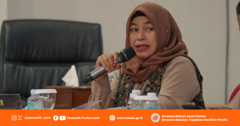 Anggota Bawaslu Provinsi Aceh Mengikuti Kegiatan Bedah Buku