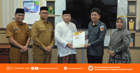 Bawaslu Provinsi Aceh Audiensi Bersama MPU Aceh