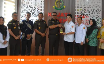 Panwaslih Provinsi Aceh Apresiasi Kejaksaan Tinggi Aceh: Kolaborasi Kunci Sukses Penegakan Hukum Pemilu