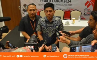 Provinsi Aceh Melaksanakan Forum Diskusi Media Pengawasan Penghitungan Ulang Surat Suara Pasca Putusan Mahkamah Konstitusi Pemilu Tahun 2024