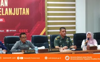Panwaslih Provinsi Aceh Menghadiri Rapat koordinasi Pemutakhiran Data Pemilih Berkelanjutan (DPB) Tahun 2025