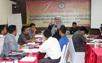 BAWASLU ACEH GELAR ACARA BIMBINGAN TEKNIS PENGAWASAN TERHADAP 120 ANGGOTA PANWASLIH PROVINSI ACEH DAN PANWASLIH KABUPATEN/KOTA SE-ACEH