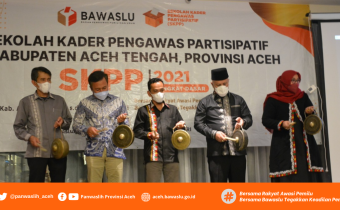 Sekolah Kader Pengawas Parsipatif Tingkat Dasar 2021 Resmi Dibuka Di Tanoh Gayo