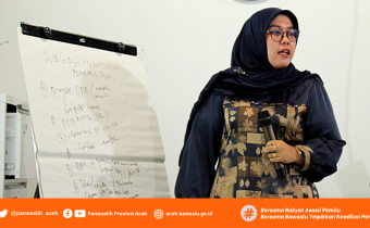 Panwaslih Provinsi Aceh Evaluasi Pengawasan Pemilu di Panwaslih Kota Lhokseumawe