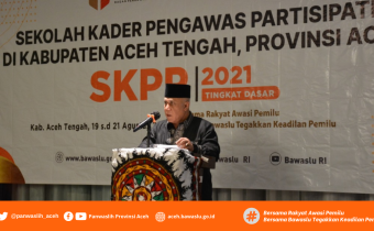 Bupati Aceh Tengah Sambut Gembira Peserta SKPP Tingkat Dasar Tahun 2021 di Takengon