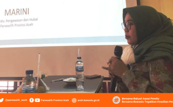 Marini Ajak Kawula Muda Nagan Raya Ikut Berpartisipati Aktif Dalam Proses Pengawasan Pemilu