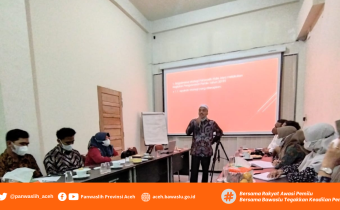 Panwaslih Provinsi Aceh ikuti Pemeringkatan Keterbukaan Informasi Publik Tahun 2021