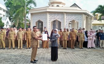 Kawal Netralitas ASN, Panwaslih Provinsi Aceh Turut Saksikan Ikrar di 6 Instansi Pemerintah