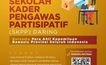Dukung Kebijakan Stay at Home, Bawaslu adakan Sekolah Kader Pengawas Partisipatif “Daring”