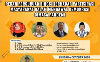 Membumikan Pengawasan Pemilu di Aceh, Panwaslih Gandeng Perguruan Tinggi