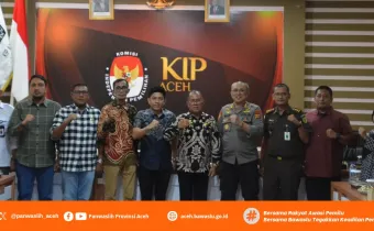 Panwaslih Provinsi Aceh Hadiri Rapat Koordinasi Pelaksanaan PUSS Bersama Multistakeholders