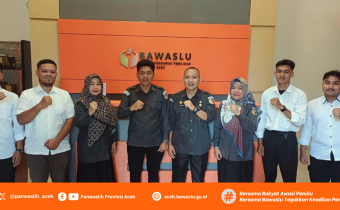 Bawaslu Provinsi Aceh Menerima Mahasiswa Magang Dari UUBG