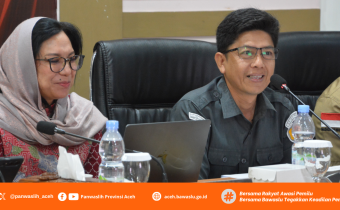 Ketua Bawaslu Provinsi Aceh menjadi narasumber  Diskusi Evaluasi Mitigasi Bencana Alam dalam Penyelenggaraan Pemilu 2024 untuk Kesiapan Pemilu 2029 