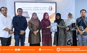 Sosialisasi Debat Penegakkan Hukum Pemilu 2026